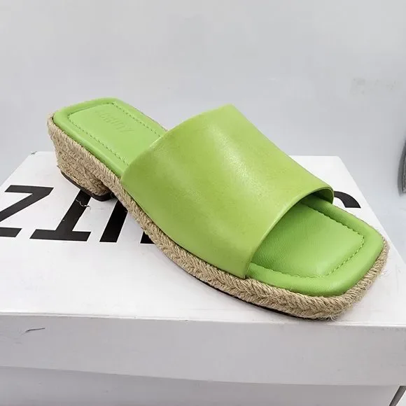 SCHUTZ Shoes Schutz Corah Espadrille Slide Sandals Womens 85b